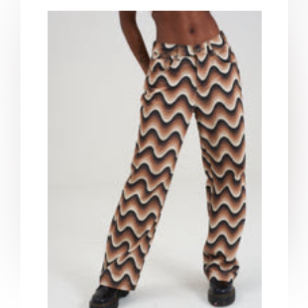 The Ragged Priest Brown Wave Jean